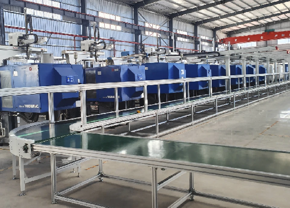 Cambodian injection molding workshop